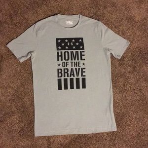 under armour home of the brave shirt